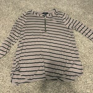 X-Large, striped, mid length sleeve, naïf brand
